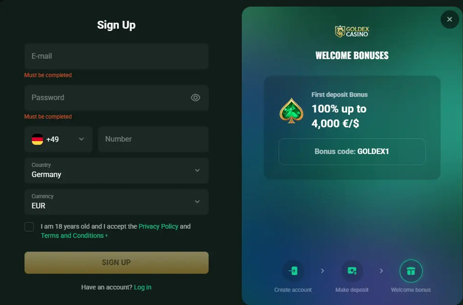 Setting Up Your Secure Player Profile